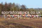 Boys and Girls Under-15s 2023 Elswick Harriers Road Relays, Albamarle Barrack Airfield, Ouston, Northumberland. Photo: David T. Hewitson/Sports for All Pics